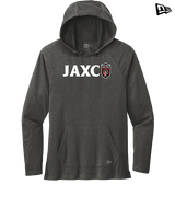 Jackson County HS Soccer JAXC Emblem - New Era Tri-Blend Hoodie