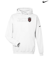 Jackson County HS Soccer JAXC Emblem - Nike Club Fleece Hoodie