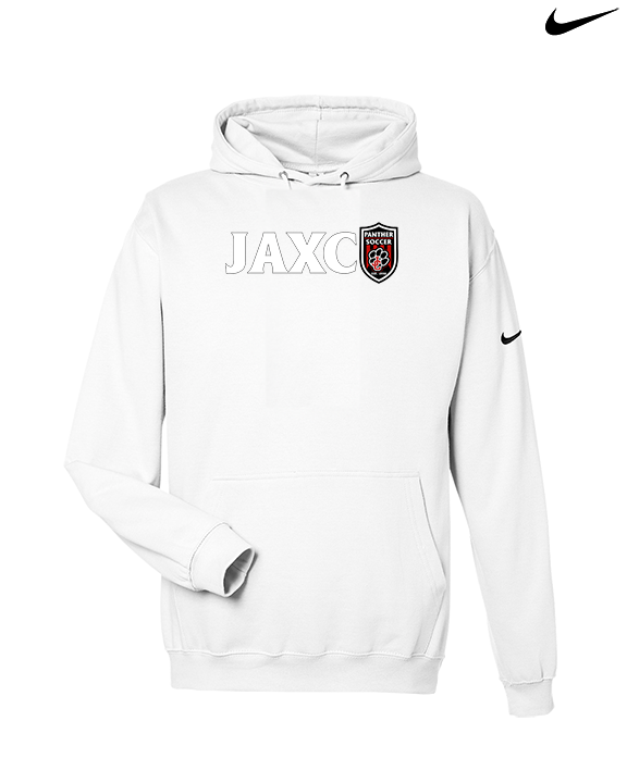 Jackson County HS Soccer JAXC Emblem - Nike Club Fleece Hoodie