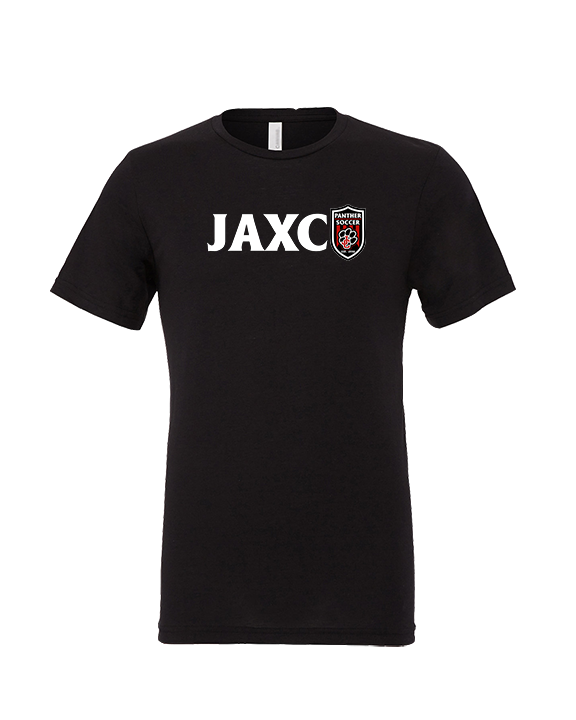 Jackson County HS Soccer JAXC Emblem - Tri-Blend Shirt