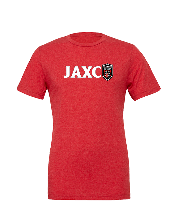 Jackson County HS Soccer JAXC Emblem - Tri-Blend Shirt