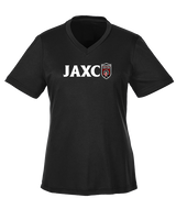 Jackson County HS Soccer JAXC Emblem - Womens Performance Shirt
