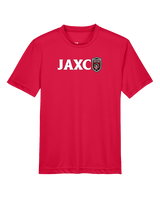Jackson County HS Soccer JAXC Emblem - Youth Performance Shirt