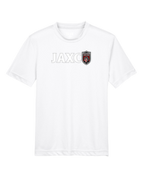 Jackson County HS Soccer JAXC Emblem - Youth Performance Shirt