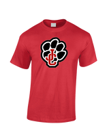 Jackson County HS Soccer Paw JC - Cotton T-Shirt