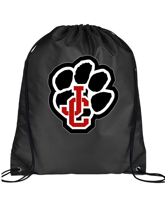 Jackson County HS Soccer Paw JC - Drawstring Bag