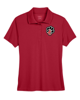 Jackson County HS Soccer Paw JC - Womens Polo