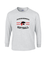 Jackson Memorial Softball Curve - Cotton Longsleeve
