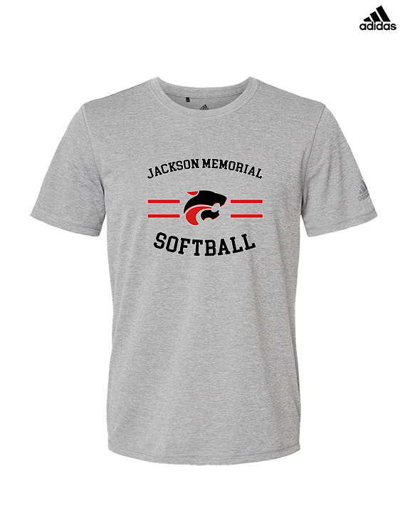 Jackson Memorial Softball Curve - Mens Adidas Performance Shirt