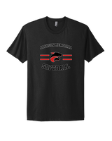Jackson Memorial Softball Curve - Mens Select Cotton T-Shirt