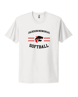 Jackson Memorial Softball Curve - Mens Select Cotton T-Shirt