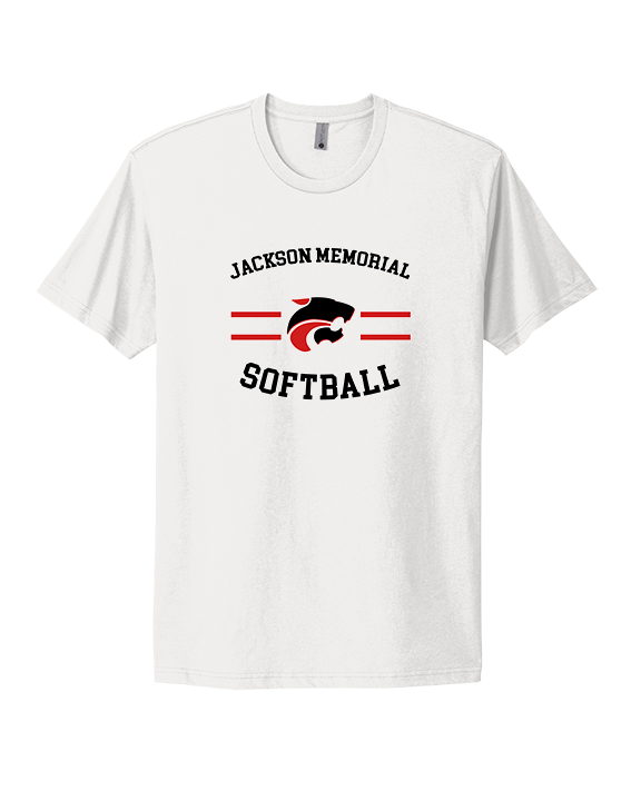 Jackson Memorial Softball Curve - Mens Select Cotton T-Shirt