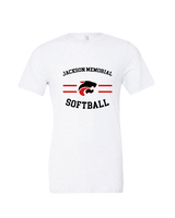 Jackson Memorial Softball Curve - Tri-Blend Shirt