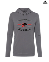 Jackson Memorial Softball Curve - Womens Adidas Hoodie