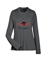 Jackson Memorial Softball Curve - Womens Performance Longsleeve