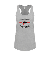 Jackson Memorial Softball Curve - Womens Tank Top
