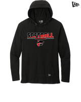 Jackson Memorial Softball Cut - New Era Tri-Blend Hoodie