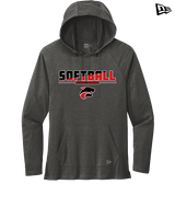Jackson Memorial Softball Cut - New Era Tri-Blend Hoodie