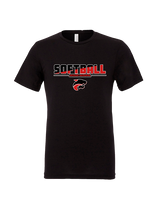 Jackson Memorial Softball Cut - Tri-Blend Shirt