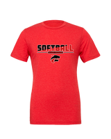 Jackson Memorial Softball Cut - Tri-Blend Shirt
