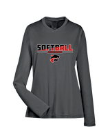 Jackson Memorial Softball Cut - Womens Performance Longsleeve