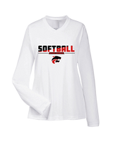 Jackson Memorial Softball Cut - Womens Performance Longsleeve