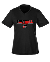 Jackson Memorial Softball Cut - Womens Performance Shirt