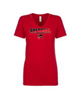 Jackson Memorial Softball Cut - Womens Vneck