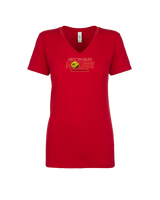 Jackson Memorial Softball NIOH - Womens Vneck