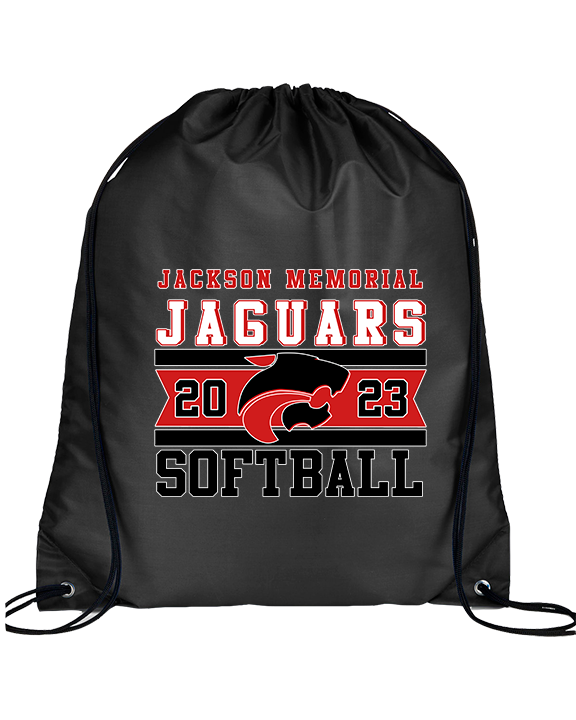 Jackson Memorial Softball Stamp - Drawstring Bag
