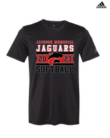 Jackson Memorial Softball Stamp - Mens Adidas Performance Shirt