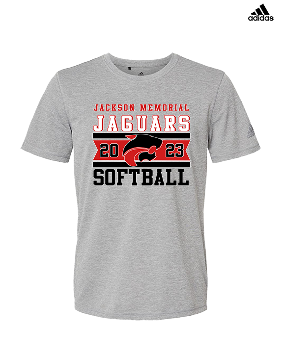 Jackson Memorial Softball Stamp - Mens Adidas Performance Shirt