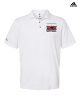 Jackson Memorial Softball Stamp - Mens Adidas Polo