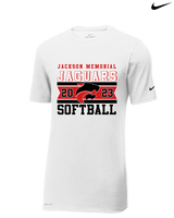 Jackson Memorial Softball Stamp - Mens Nike Cotton Poly Tee