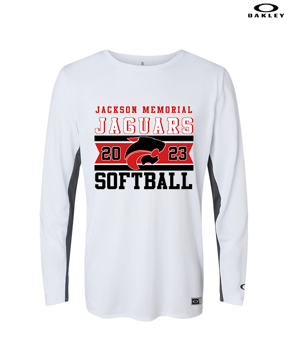 Jackson Memorial Softball Stamp - Mens Oakley Longsleeve