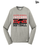 Jackson Memorial Softball Stamp - New Era Performance Long Sleeve