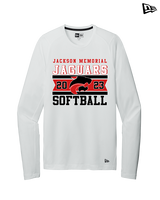 Jackson Memorial Softball Stamp - New Era Performance Long Sleeve
