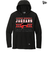 Jackson Memorial Softball Stamp - New Era Tri-Blend Hoodie