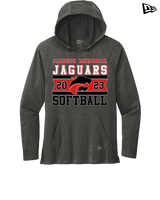 Jackson Memorial Softball Stamp - New Era Tri-Blend Hoodie
