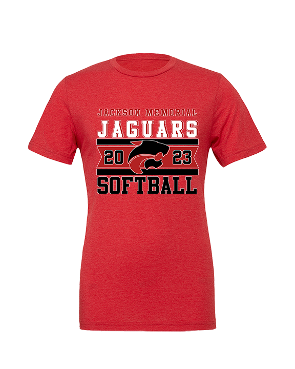 Jackson Memorial Softball Stamp - Tri-Blend Shirt