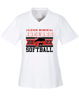 Jackson Memorial Softball Stamp - Womens Performance Shirt