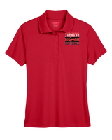 Jackson Memorial Softball Stamp - Womens Polo