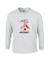 Jackson Memorial Softball Swing - Cotton Longsleeve