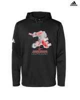 Jackson Memorial Softball Swing - Mens Adidas Hoodie