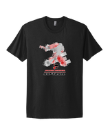 Jackson Memorial Softball Swing - Mens Select Cotton T-Shirt
