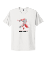 Jackson Memorial Softball Swing - Mens Select Cotton T-Shirt