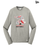 Jackson Memorial Softball Swing - New Era Performance Long Sleeve