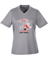 Jackson Memorial Softball Swing - Womens Performance Shirt
