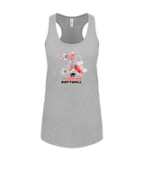 Jackson Memorial Softball Swing - Womens Tank Top