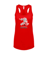 Jackson Memorial Softball Swing - Womens Tank Top